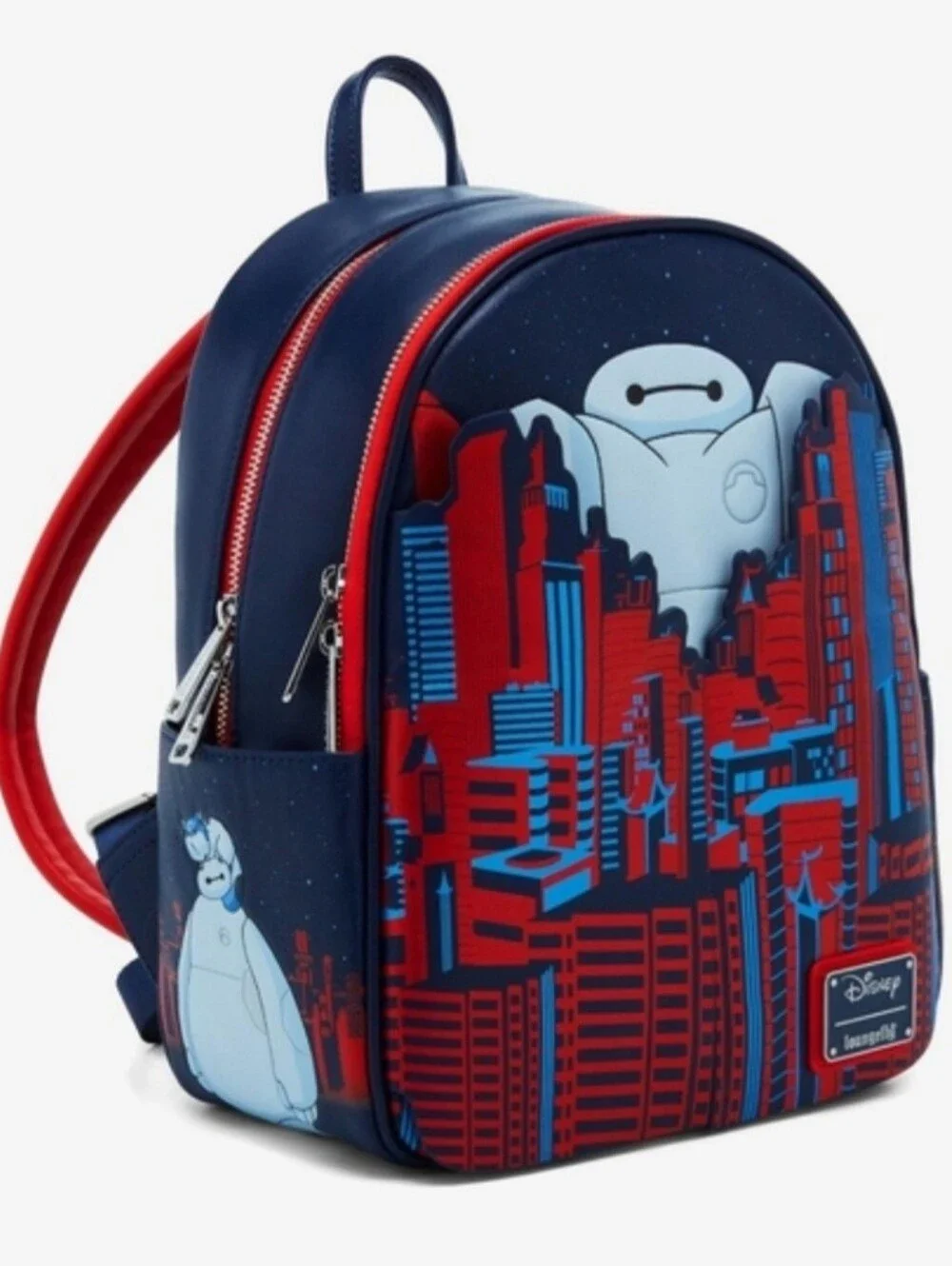 Loungefly Baymax Big Hero 6 City Backpack and Cardholder